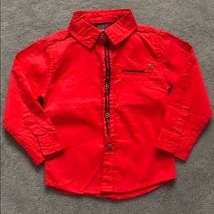Kids Z.A. Long sleeve bottom down shirt